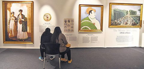 The Indo-French exhibition draws from the archives of the Bibliotheque Nationale in Paris and the National Museum in Delhi