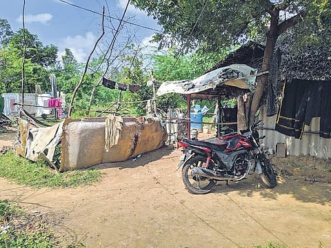 Out of the 4,000 relocated families, many have migrated to other places as the area is uninhabitable, leaving behind only 800 families today | Express