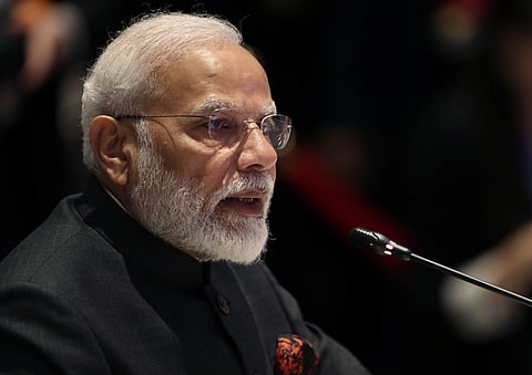 India's Prime Minister Narendra Modi speaks during The Association of Southeast Asian Nations ASEAN-India summit in Nonthaburi, Thailand, Sunday, Nov. 3, 2019. | (Photo | AP)