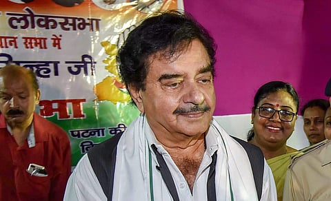 Congress leader Shatrughan Sinha (Photo | PTI)
