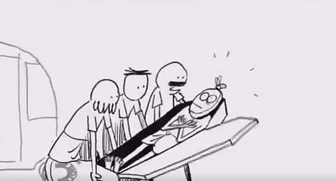 The 'Nagumo' animation clip is one of the finest things out there now on social media (Screengrab)