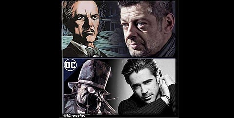 Andy Serkis will play Bruce Wayne/ Batman's butler Alfred Pennyworth and Colin Farrell is set to portray the DC villain, The Penguin. (Photo | @viewerkw, Instagram)