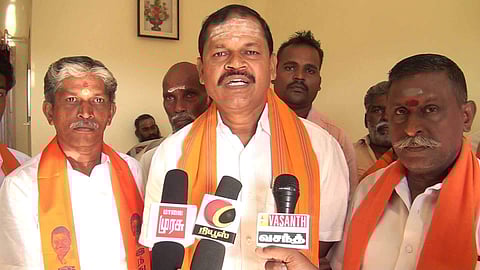 Hindu Makkal Katchi State president Arjun Sampath (File Photo| EPS)