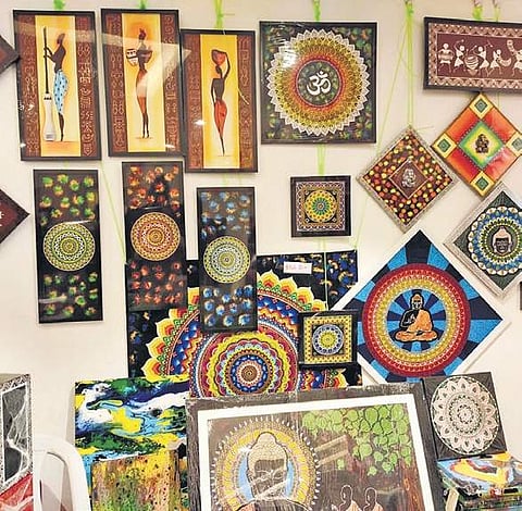 Mandala art for mindful living