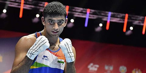 Indian boxer Manish Kaushik (Photo | PTI)
