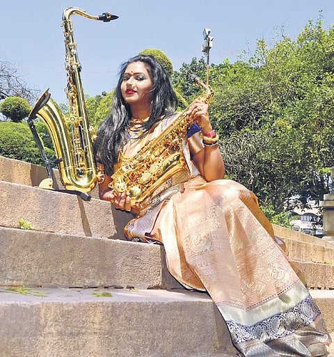 Sax and the sari