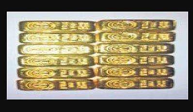 Gold seized at Mangaluru airport recently