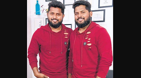 Identical twin action choreographers, Anbu and Arivu—known as Anbariv.