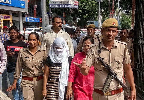 Shahjahanpur law student taken into custody by the SIT on charges of alleged extortion and blackmail. (File Photo | PTI)