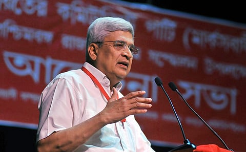 Coordinator of CPIM Politburo, Prakash Karat. 