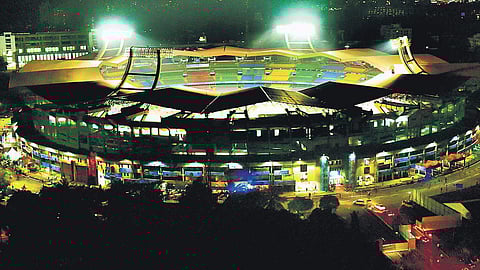 The Jawaharlal Nehru International Stadium 
