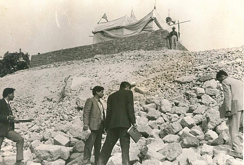 File photo of the Ayodhya site (PTI)