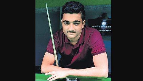 Billiards champion Adesh Kothari