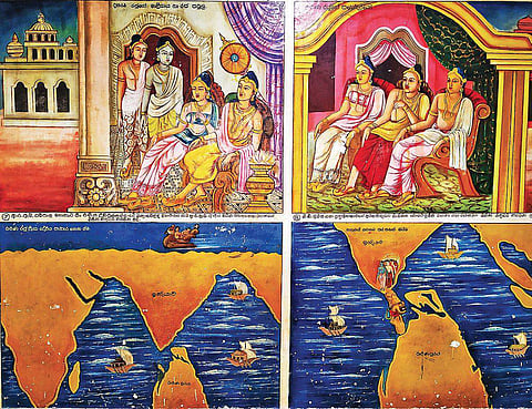 The Ramayana trail starts in the northern part of the country where the Ram Sethu joins Sri Lanka with India.