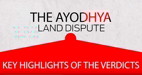 Ayodhya Verdict: Key highlights of the landmark judgment