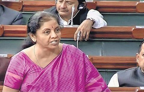Finance Minister Nirmala Sitharaman