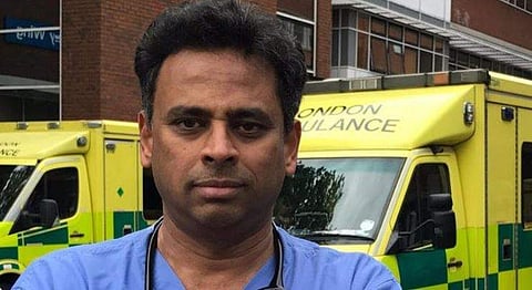 Former Mayor of London borough of Lambeth and Labour Party leader Dr. Neeraj Patil (Photo | Twitter)