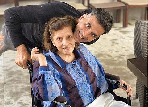 An image from Twinkle Khanna's grand mother Betty Kapadia's 80th birthday celebrations. (Photo | Instagram)