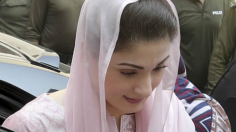 Maryam Nawaz, daughter of former Prime Minister Nawaz Sharif 