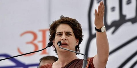 Congress general secretary Priyanka Gandhi (File Photo| PTI)
