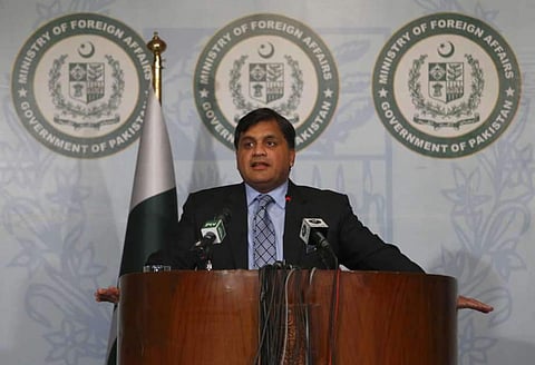 Pakistan's Foreign Office spokesman Mohammad Faisal (Photo | AP)