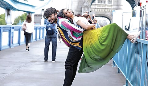 A still from the film 'India v/s England'.