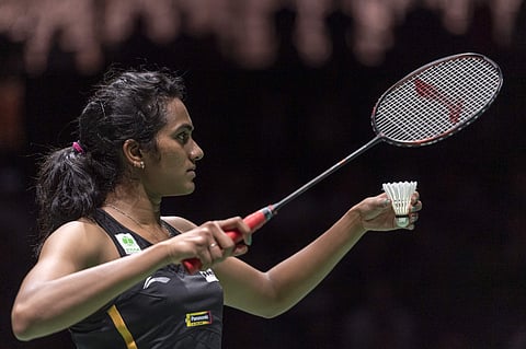 Star Indian shuttler PV Sindhu. (Photo | AP)