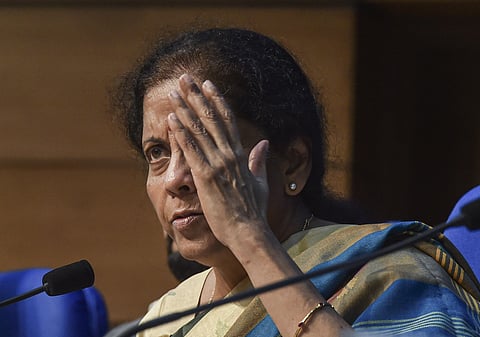 Finance Minister Nirmala Sitharaman. (Photo  | PTI)