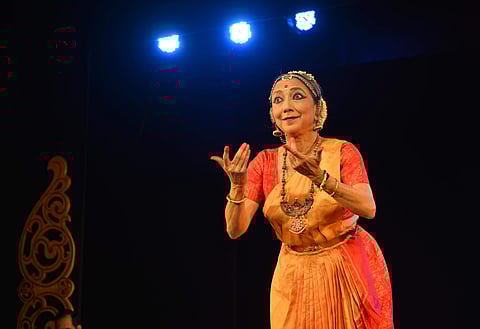 Whats Happening?: Artist Leela Samson performing at Sri Krishna Gana Sabha in Chennai. (EPS | Sunish P)
