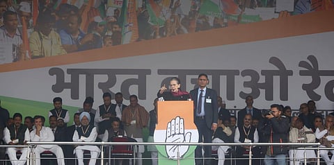 Congress chief Sonia Gandhi. (Photo | Shekhar Yadav, EPS)