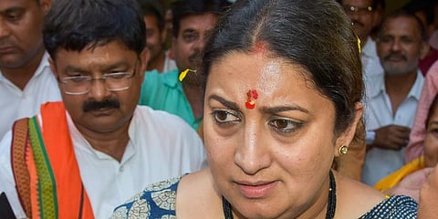 Union Minister Smriti Irani (Photo | PTI)