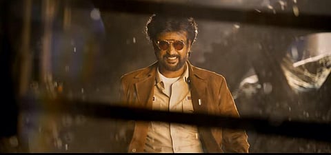 A still from Rajinikanth-starrer 'Darbar'. (Photo| YouTube Screen grab)