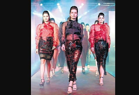 Label Vanessa Pandita launches at Mor Bagh, Chattarpur