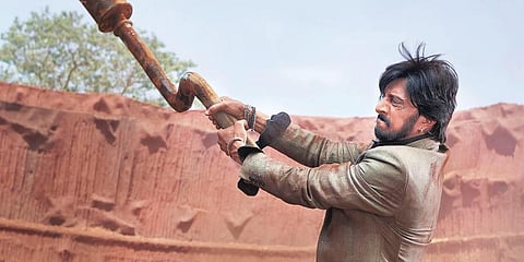 Actor Sudeep in a still from ' Dabangg 3'. (Photo | EPS)