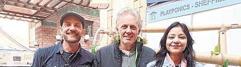 (L-R)Andrew Stanton, Heath Reed and Avika Sood at the GRIHA Summit (from left)