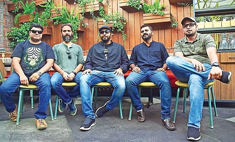 Members of Bengaluru-based band, Peepal Tree