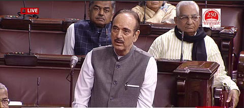 Ghulam Nabi Azad said stricter punishments should be given to rape convicts. (Photo | ANI Twitter)
