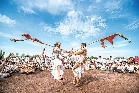 Some of the photographs that are on display at Karnataka Chitrakala Parishath