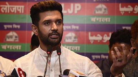 Lok Janshakti Party president Chirag Paswan.