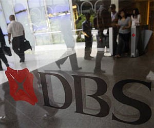 DBS Bank in Singapore. (File photo | Reuters)