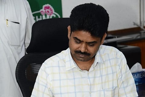 Greater Hyderabad Municipal Commissioner DS Lokesh Kumar (Photo| Twitter/ @GHMCOnline)