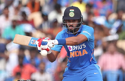 Shreyas Iyer has made a strong case for himself at No 4 for India in shorter formats (File photo| AP)