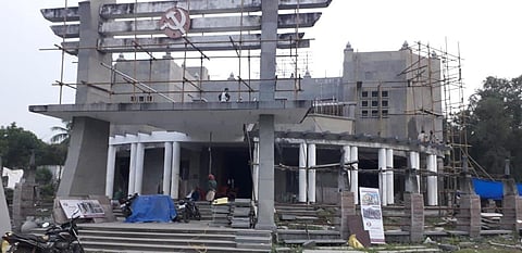 Work on the new memorial took time to complete due to a shortage of funds.