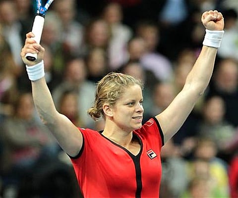 Belgium's Kim Clijsters. (Photo | AFP)