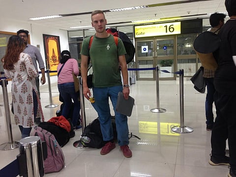 German exchange student Jakob Lidenthal. (Photo| EPS)