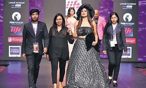Some glimpses of the two-day Couture Runway Week held at Hotel Crown Plaza