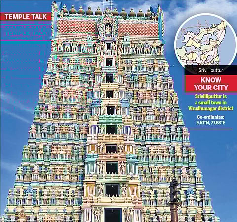 Famous temples of Srivilliputtur