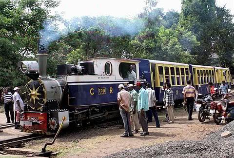 Operational since 1907, the Neral-Matheran Toy train was included in the UNESCO's tentative list of world heritage sites in 2003. (Photo | PTI)