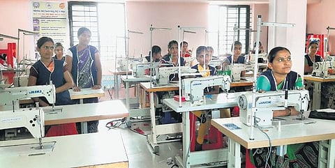 Thousands of women who lost their jobs when hair processing units in  Koppal shut down are now in the garment business | Express