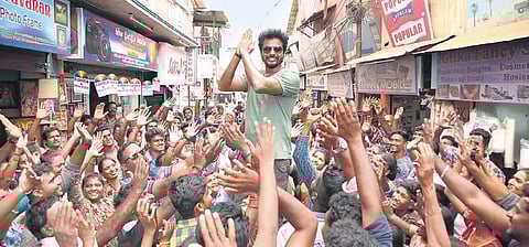 Sivakarthikeyan in a still from 'Hero'